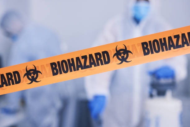 Professional Drug Lab Cleanup technician working in Princeton, NC